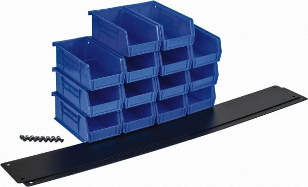 2 Organizer Racks and 14 Plastic Bins MPN:3010