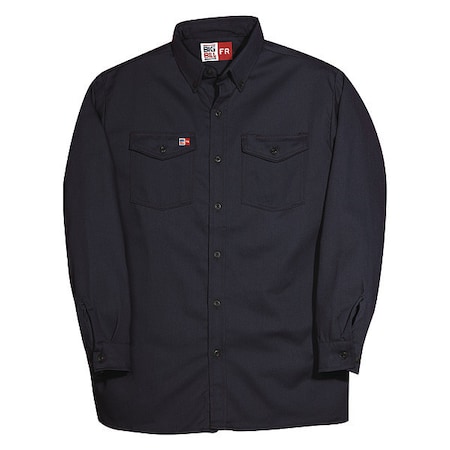 Shirt, Fire-Resistant, Navy MPN:147BDUS7-XLT-NAY