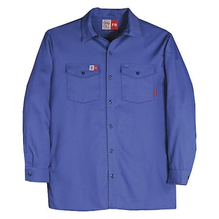 Shirt, Fire-Resistant, Royal Blue MPN:TX231US7-SR-BLR