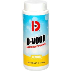 Big D D'Vour Absorbent Powder 1 lb. Can - 166 6 Per Case 166