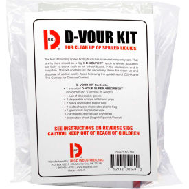Big D D'Vour Bodily Fluid Clean-Up Kit - 169 169 - Pkg Qty 6