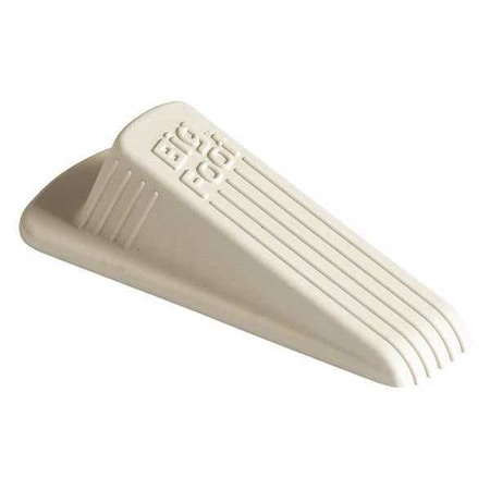 Door Wedge, Vulcanized Rubber, Beige, 1-1/4