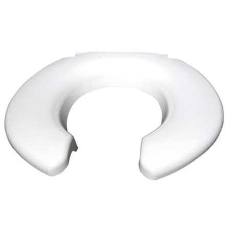 Toilet Seat Without Cover, ABS, Elongated or Round, White MPN:4W