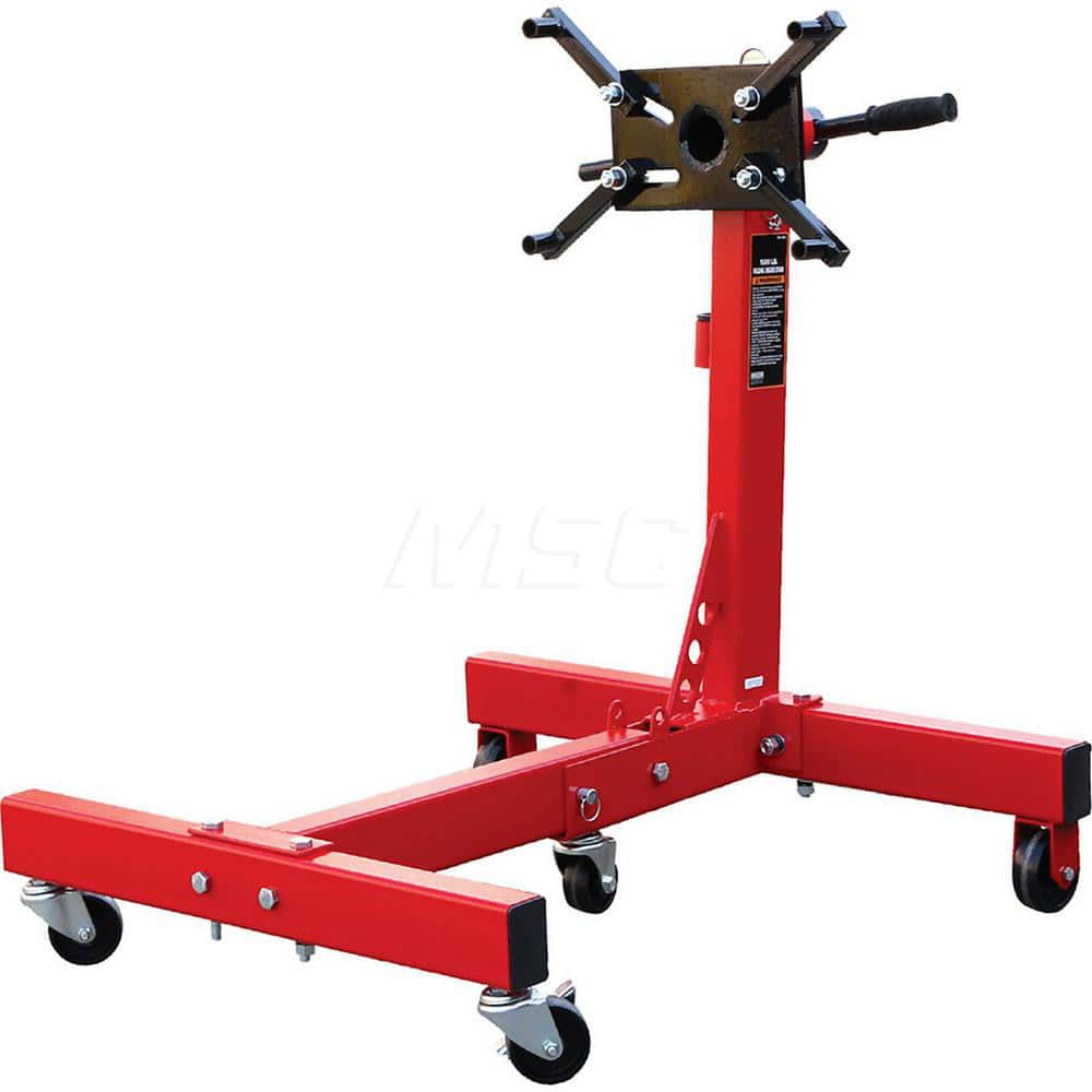 Jack Stands & Tripods, Jack Stand Type: Engine Stand , Load Capacity (Lb.): 1500.000 , Load Capacity (Ton): 3/4 (Inch), Minimum Height (Inch): 30-1/2  MPN:T26801