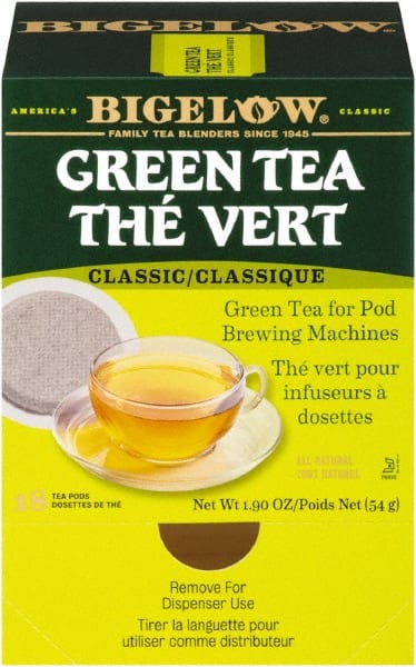 Pack of (18), Green Tea Pods, 1.90 oz MPN:BTC007906