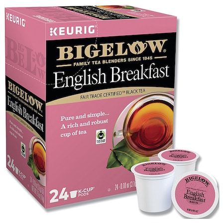 Tea, Breakfast Tea, Pod, Caffeinated, Ground, 9.6 oz, 96 PK MPN:6080CT