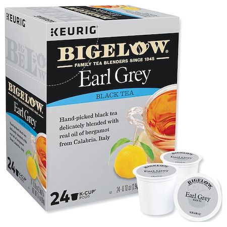 Tea, Earl Grey Black Tea, Pod, Caffeinated, Ground, 9.6 oz, 96 PK MPN:6082CT