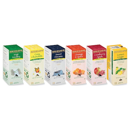 Tea Bag, Tea Bag, Non-Caffeinated, Tea Bags, 6 PK MPN:RCB17578