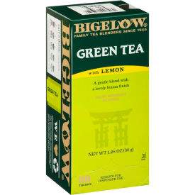 Bigelow® Green Tea with Lemon Lemon 0.34 lbs 28/Box RCB10346