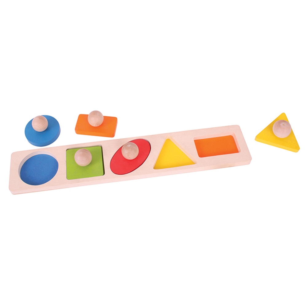 Bigjigs Toys Shape Matching Puzzle MPN:BJTBB040