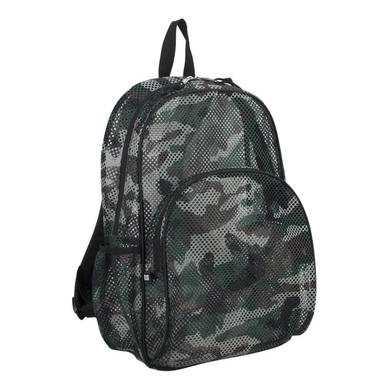 Eastsport Sport Mesh Backpack, Army Camo (Min Order Qty 5) MPN:113960BJ-AC6