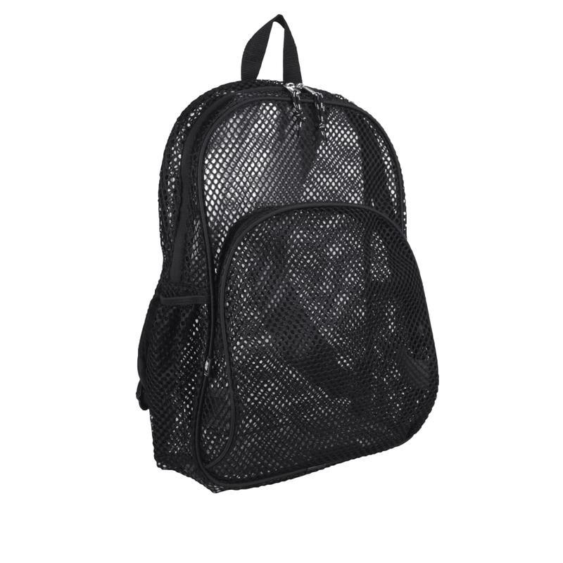 Eastsport Sport Mesh Backpack, Black (Min Order Qty 4) MPN:113960BJ-BLK