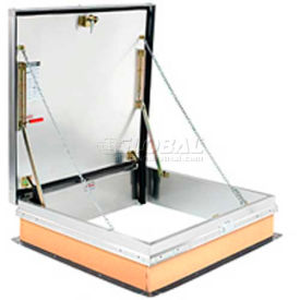 Bilco® F-40 Roof Hatch w/ Aluminum Cover and Galvanized Curb - 48