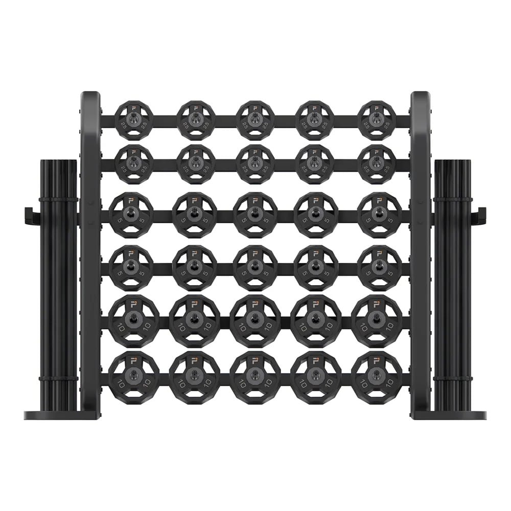 Power Systems Denali Series Cardio Pump Storage with 20 Sets, Black, Total Qty 1 MPN:49093