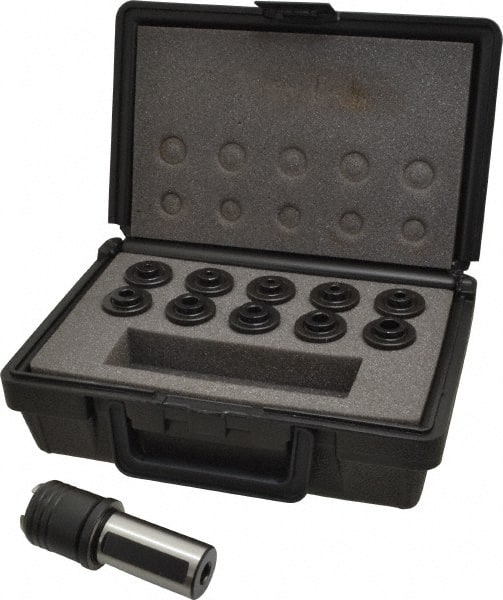 11 Piece, 1 Inch Shank Diameter, Rigid, Tapping Chuck Set MPN:117624-IN