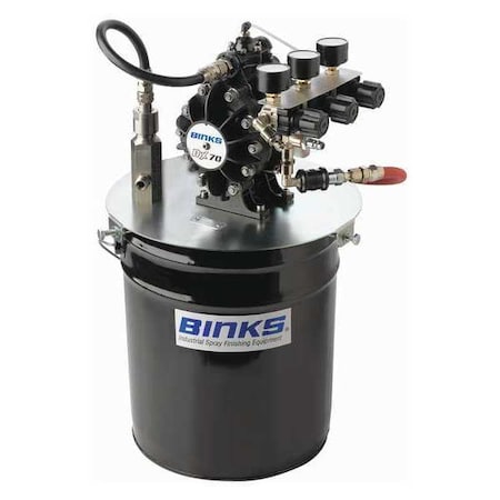 Diaphragm Pump, 18 in. L x 14 in. H MPN:DX70R3-PF