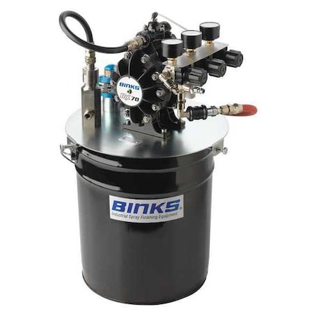 Diaphragm Pump, Include Agitator, 18 in. L MPN:DX70R3-PFA