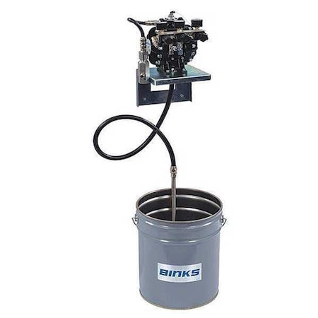 Diaphragm Pump, 16 in. L x 14 in. H MPN:DX70R3-WF