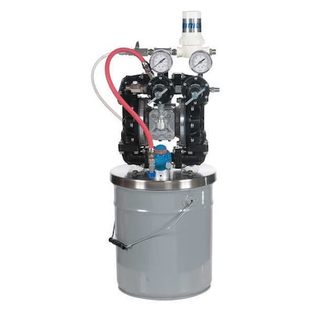 DBL Diaphragm Pump, 5 gal., 100 psi MPN:GEM2-P2D1D60