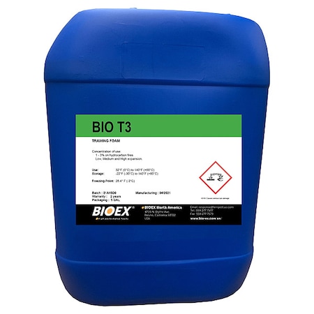 Firefighting Foam, Fluorine-Free Foam Concentrate, 5 gal Pail MPN:F02.02.0015