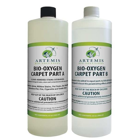 Liquid Carpet Cleaner, 4 Bottle, Fresh, PK2 MPN:ABSCC040