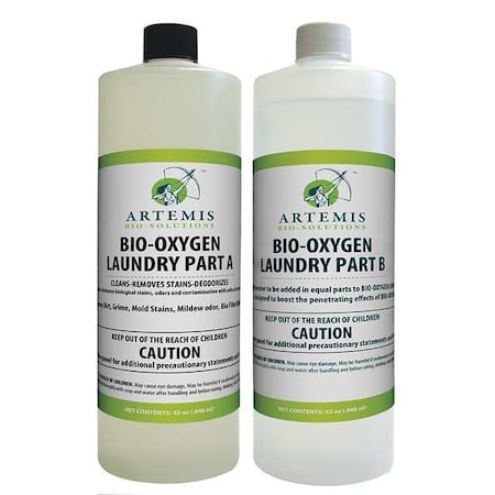 Laundry Detergent, 1 qt Bottle, Liquid, Unscented, Clear MPN:ABSLLC50