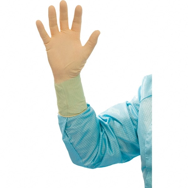 Series Bioclean Prelude Disposable Gloves: Size 6.5, 6.69 mil, Uncoated-Coated Latex, Cleanroom Grade, Unpowdered MPN:BPSL-6065