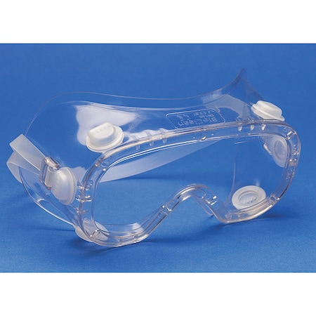 Safety Goggles, Clear Lens, Anti-Fog, Indirect Vented, BioClean Clearview Series, 60 PK MPN:BCGS1