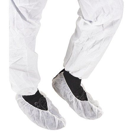 BioClean Disposable Shoe Covers, Polypropylene, Elastic Closure, Blue, Not Available MPN:ESD018B