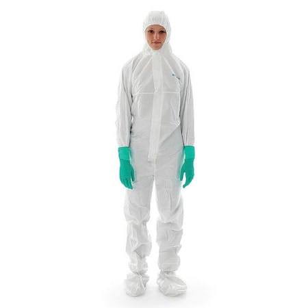 Coverall, Hood, Boot, Sterile, White, PK15, 3X MPN:S-BDFC