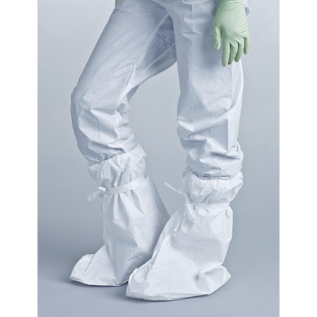 Boot Covers, Polypropylene, White, Slip Resistant Sole: Yes, Universal MPN:S-BDOB