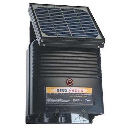 Bird Shock Solar Charger, 12 V DC MPN:BS-CS20