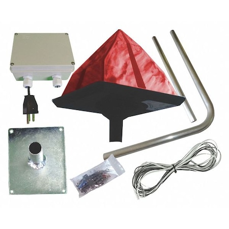 Eagle Eye Deterrent, Red, 7 1/2 in W MPN:ee-1pr