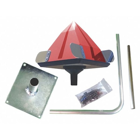 Eagle Eye Deterrent, Red, 8 1/2 in W MPN:ee-1wr