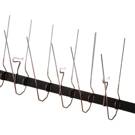 Bird Repel Spikes, 50ft L, 2 1/2 in W, PK50 MPN:GP-SG50