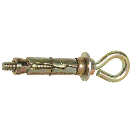 Expansion Bolt, 3/4 in W, 3 in H, PK10 MPN:nb-m6g0