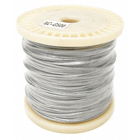 Netting Perimeter Cable, 500ft W, 1/8 in H MPN:nc-g500