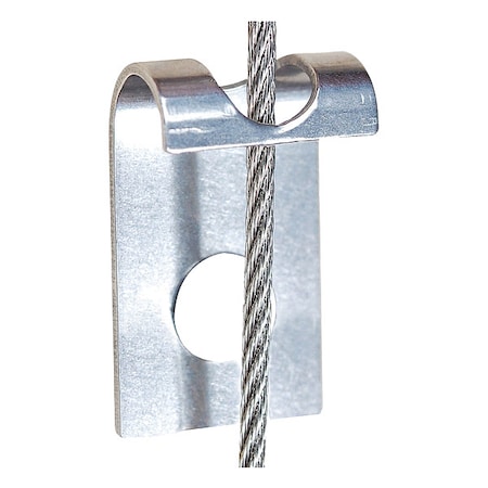 Netting Bracket, 3/4 in W, 1 in H, PK100 MPN:ni-cb10