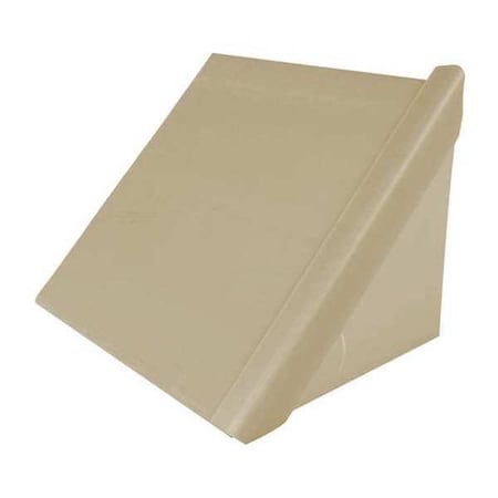 Bird Slide End Cap, 8 1/2 in H, Beige, PK10 MPN:SL-5B90