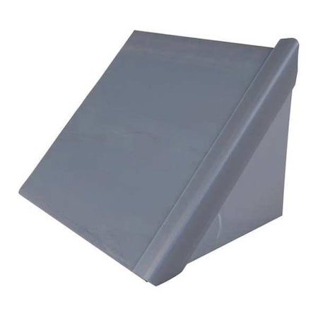 Bird Slide End Cap, 8 1/2 in H, 5ft L, PK10 MPN:SL-5G90