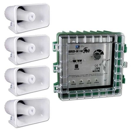 Electronic Goose Repeller, 6 in H, 6 in W MPN:GB
