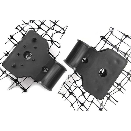 Bird Net Mount Clip, 6inW, 2 1/2in H, PK250 MPN:MTG-CASE