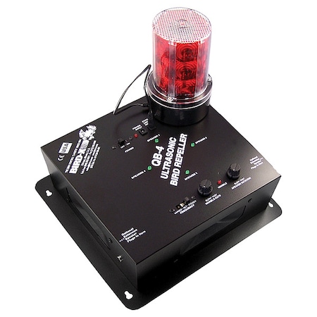 Electronic Bird Repeller, 12 in H, 12 in W MPN:QB4+S