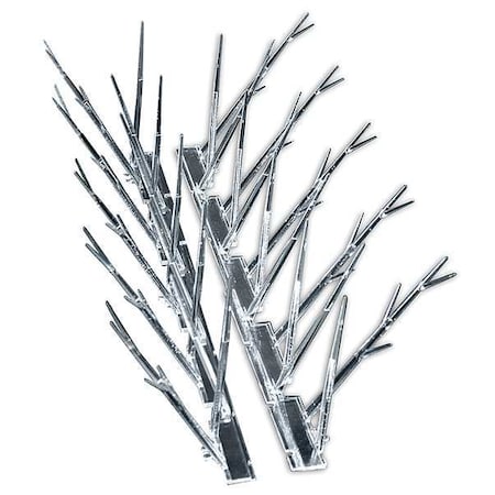 Bird Repellent Spikes, 100ft L, 6 1/2 in W MPN:SP-100