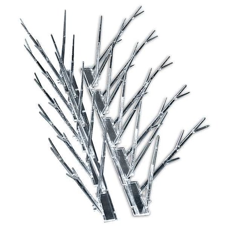 Bird Repellent Spikes, 50 ft L, 6 1/2 in W MPN:SP-50