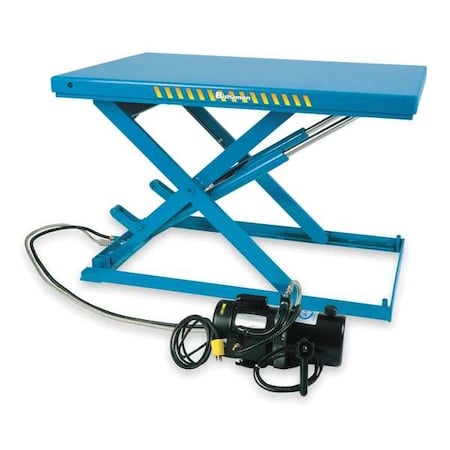 Scissor Lift Table, 2200 lb. Cap, 115V, 24