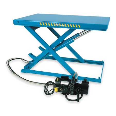 Scissor Lift Table, 2200 lb. Cap, 230V, 24