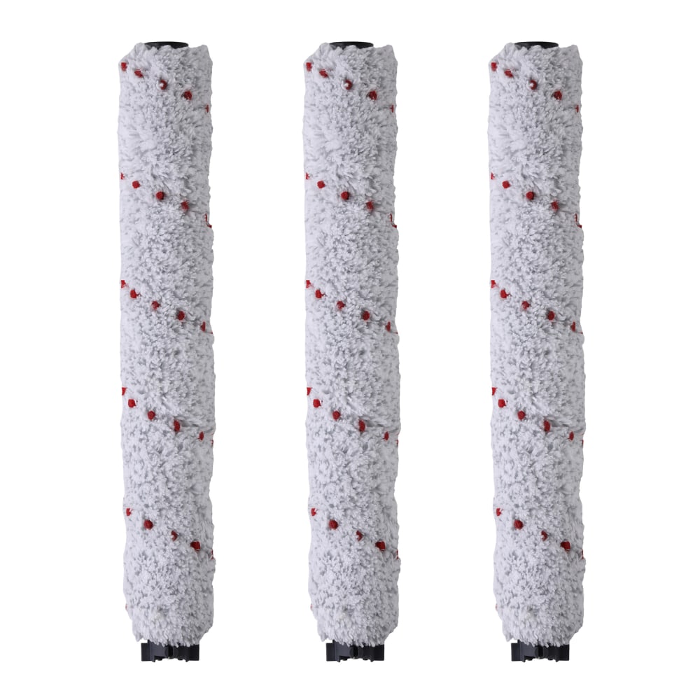 Sanitaire HydroClean Replacement Brush Rolls, Compatible With Sanitaire HydroClean Hard Floor Washer SC930, 2in x 12-1/4in, Pack Of 3 Rolls MPN:3362