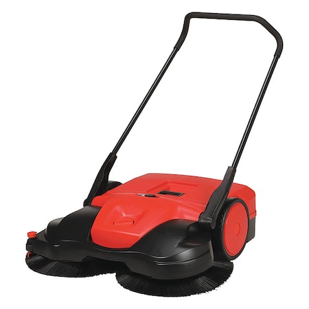 Walk-Behind Sweeper, 47 in L, Polyethylene MPN:BG697