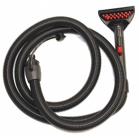 Vacuum Hose, 120 in L, Plastic, Black MPN:30G3